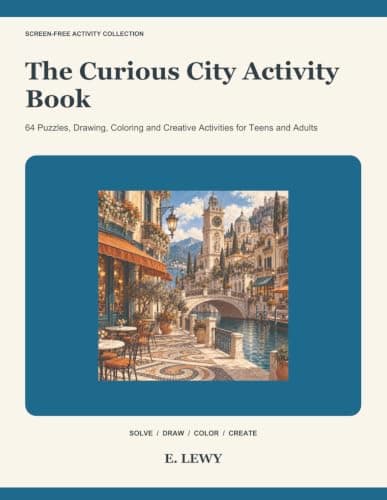 The Curious City Activity Book book cover