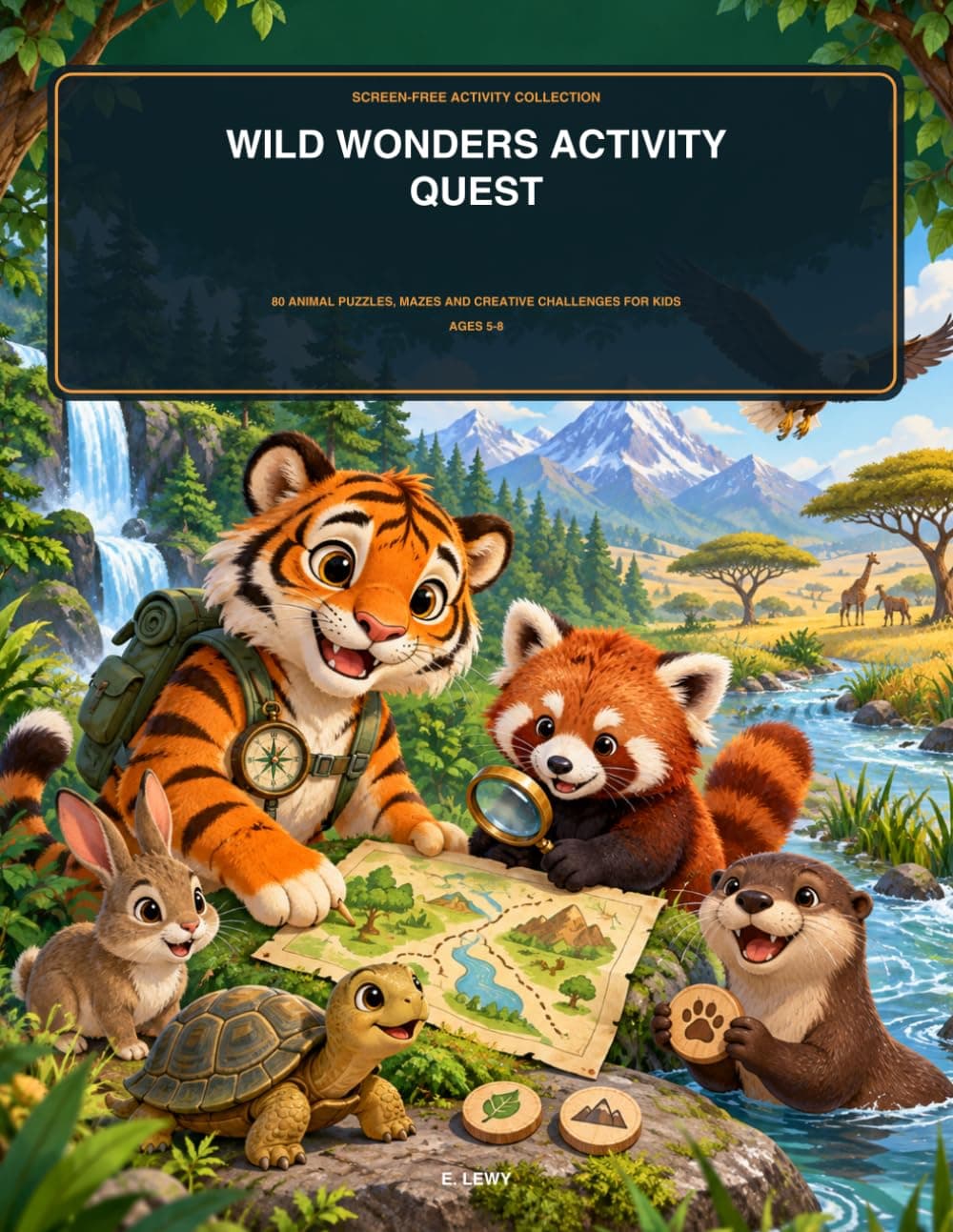 Wild Wonders Activity Quest book cover