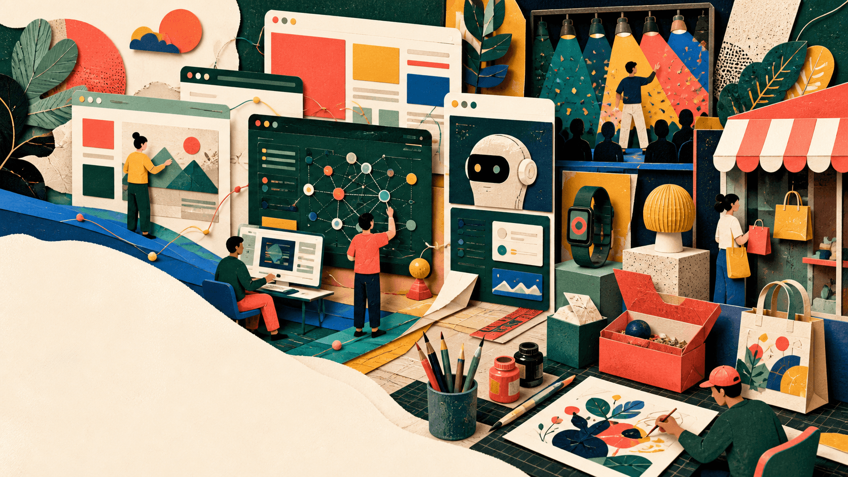 Editorial studio representing websites, software, automation, commerce, and product development